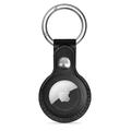 Apple AirTag Tech-Protect NaturalFit Keychain - Black