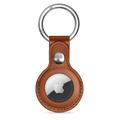 Apple AirTag Tech-Protect NaturalFit Keychain - Brown