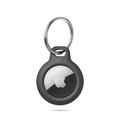 Apple AirTag Tech-Protect Rough TPU Case with Keyring - Black
