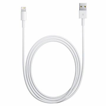 Apple Lightning / USB Cable MQUE2ZM/A - iPhone, iPad, iPod - White - 1m