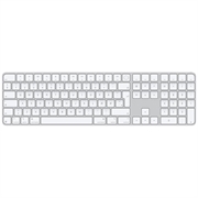 Apple Magic Keyboard with Touch ID and Numeric Keypad MXK73DK/A - Danish Layout - White