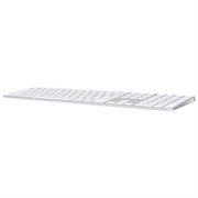 Apple Magic Keyboard with Touch ID and Numeric Keypad MXK73DK/A - Danish Layout - White