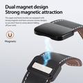 Apple Watch (38/40/SE/41/42mm) Dux Ducis YA M-Buckle Genuine Leather Strap - Black