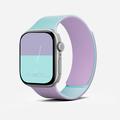 Apple Watch (38/40/SE/41/42mm) MOFT Snap Duo Strap - Navy Peony / Aqua