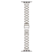 Apple Watch (38/40/SE/41/42mm) Thin Steel Watch Band - Silver