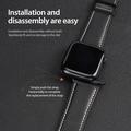 Apple Watch (42/44/SE/45/46/49mm) Dux Ducis YA M-Buckle Genuine Leather Strap - Black