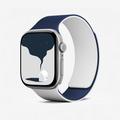 Apple Watch (42/44/SE/45/46/49mm) MOFT Snap Duo Strap - Navy Blue / Misty