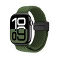 Apple Watch Braided Nylon Magnetic Strap - 49mm/46mm/45mm/44mm - Green