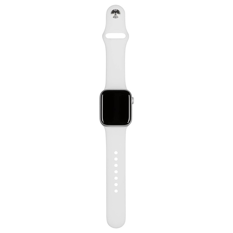 White sport band s m. INTERSTEP ремешок Sport для Apple watch 38/40 мм, силикон. INTERSTEP ремешок Action для Apple watch 42/44 мм, силикон. Ремешок INTERSTEP Magny для Apple watch. Эппл вотч с белым ремешком.