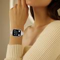 Apple Watch Series 11/10/9/8/SE 3/SE (2022)/7/SE/6/5/4/3/2/1 Thin Leather Strap - 42mm/41mm/40mm/38mm