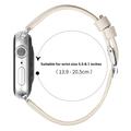 Apple Watch Series 11/10/9/8/SE 3/SE (2022)/7/SE/6/5/4/3/2/1 Thin Leather Strap - 42mm/41mm/40mm/38mm