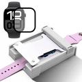 Apple Watch Series 11/10 Screen Protector with Dust-Free Installation Kit - 46mm - Black Edge
