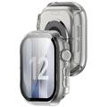Apple Watch Series 12 Plastic Case with Screen Protector - 47mm - Clear