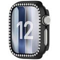 Apple Watch Series 12 Rhinestone Decorative Case with Screen Protector - 43mm