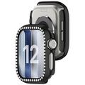 Apple Watch Series 12 Rhinestone Decorative Case with Screen Protector - 43mm