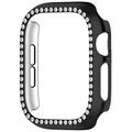 Apple Watch Series 12 Rhinestone Decorative Case with Screen Protector - 43mm