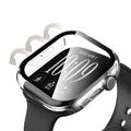 Apple Watch Series 12 Tech-Protect Defense360 Case w. Screen Protector - 46mm - 2 Pcs. - Black / Clear