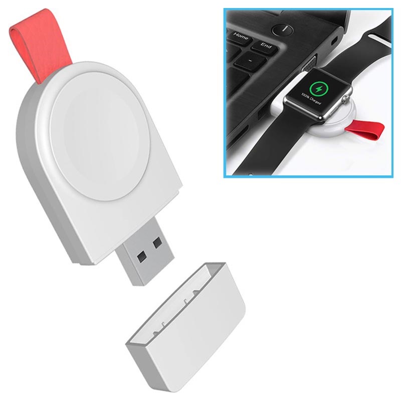 Apple Watch Series 4/3/2/1 Portable Wireless Charger A3 2W White