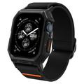 Apple Watch Series 9/8/SE (2022)/7/SE/6/5/4 Spigen Lite Fit Pro Strap with Case - 44mm, 45mm - Black