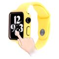 Apple Watch Series SE (2022)/SE/6/5/4 Plastic Case with Screen Protector - 44mm