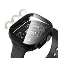 Apple Watch Ultra 1/2/3/4  Tech-Protect Defense360 Case w. Screen Protector - 49mm - 2 Pcs. - Black / Clear