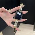 Apple Watch Ultra 3/2/Ultra/11/10/9/8/7/6/5/4/3/2/1/SE 2025/2022/2020 Luxury Copper Bracelet Strap - Gold