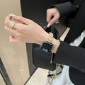 Apple Watch Ultra 3/2/Ultra/11/10/9/8/7/6/5/4/3/2/1/SE 2025/2022/2020 Luxury Copper Bracelet Strap - Gold