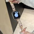 Apple Watch Ultra 3/2/Ultra/11/10/9/8/7/6/5/4/3/2/1/SE 2025/2022/2020 Luxury Copper Bracelet Strap - Rose Gold