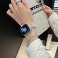 Apple Watch Ultra 3/2/Ultra/11/10/9/8/7/6/5/4/3/2/1/SE 2025/2022/2020 Luxury Copper Bracelet Strap - Starlight