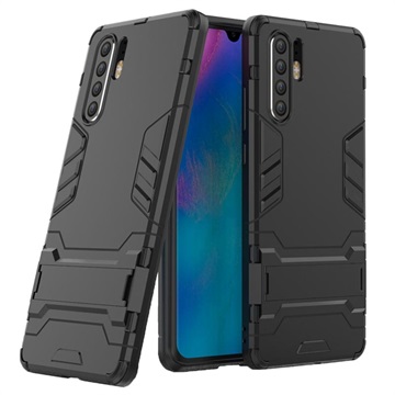 Armor Series Huawei P30 Pro Hybrid Case with Stand - Black