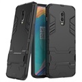 Armor Series OnePlus 6T Hybrid Case with Stand - Black