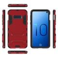 Armor Series Samsung Galaxy S10e Hybrid Case with Stand - Red