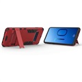 Armor Series Samsung Galaxy S10 Hybrid Case with Stand - Red