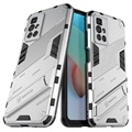 Armor Series Xiaomi Redmi 10/10 Prime Hybrid Case with Kickstand - Silver