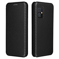 Asus Zenfone 8 Flip Case - Carbon Fiber - Black