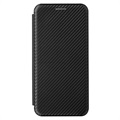 Asus Zenfone 8 Flip Case - Carbon Fiber - Black