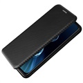 Asus Zenfone 8 Flip Case - Carbon Fiber - Black