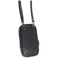Audi A6 Synthetic Leather D2 Phone Bag - Black