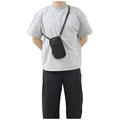 Audi A6 Synthetic Leather D2 Phone Bag - Black