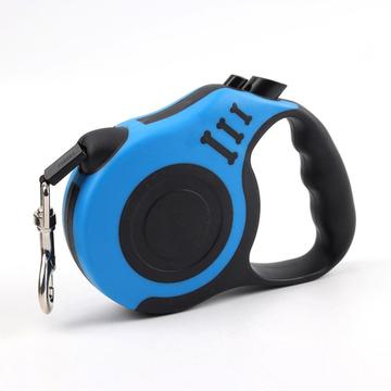 Automatic Retractable Dog Leash - 5m - Blue