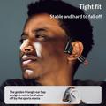 Azeada AZ-BN03 Sports Bone Conduction OWS Earphones - Black / Orange