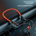 Azeada AZ-BN03 Sports Bone Conduction OWS Earphones - Black / Orange