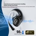 Azeada AZ-BT15 OWS Air Conduction Wireless Earphones - Black