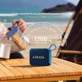 Azeada AZ-S01 5W Waterproof Portable Bluetooth Speaker - Blue