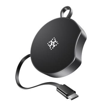 B-31 15W Wireless Charger with Retractable USB-C Cable