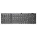 B089 Foldable Wireless Keyboard with Numbers Area - 81 Keys