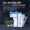 B28 OBD2 Scanner / ELM327 Car Diagnostic with Bluetooth - Black