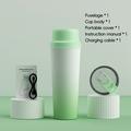 BDL-009 2-in-1 Cordless Portable Juicer / Blender - 650ml - Gradient Green