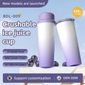 BDL-009 2-in-1 Cordless Portable Juicer / Blender - 650ml - Gradient Purple