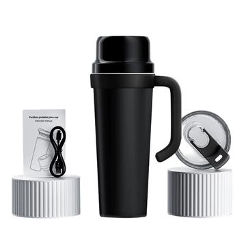 BDL-009PRO 2-in-1 Cordless Juicer / Blender with Handle - 650ml - Black